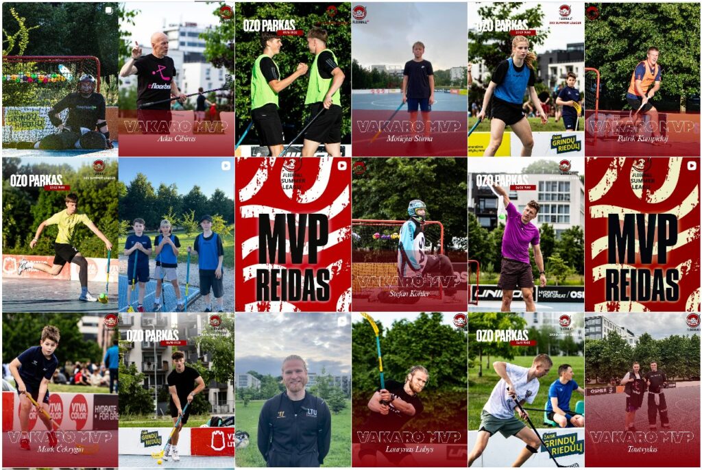 Floorball.lt Instagram profilis